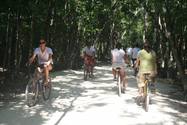 Bicis a las piramides